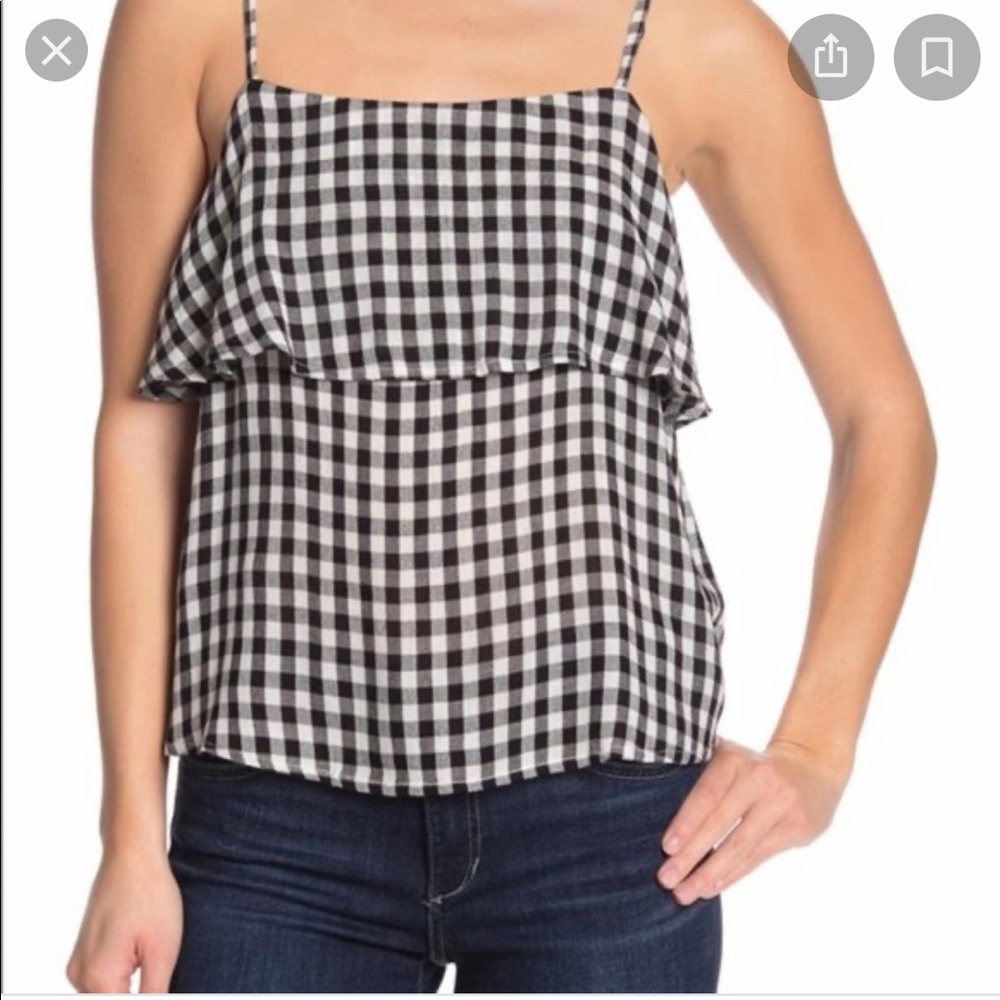Abound women’s checkered tank top